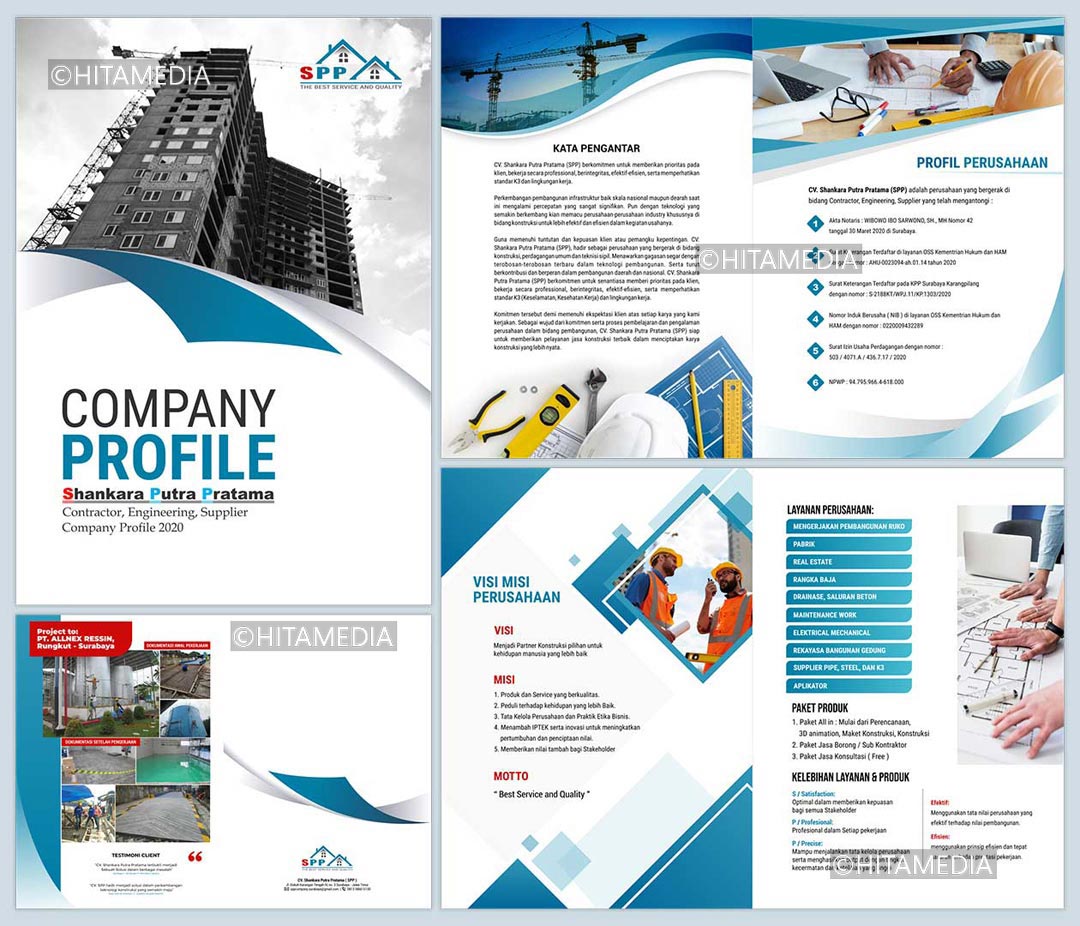 portofolio Jasa Desain Company Profile Murah